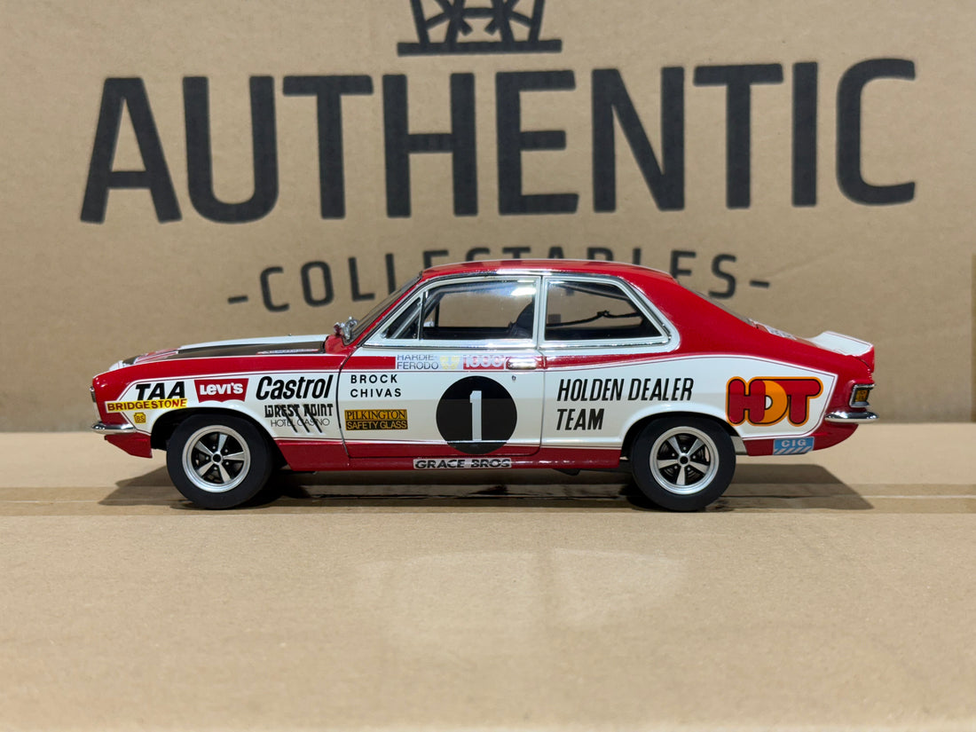 1973 Bathurst Peter Brock - Holden LJ Torana GTR XU-1 - 1:18 Scale Diecast Model