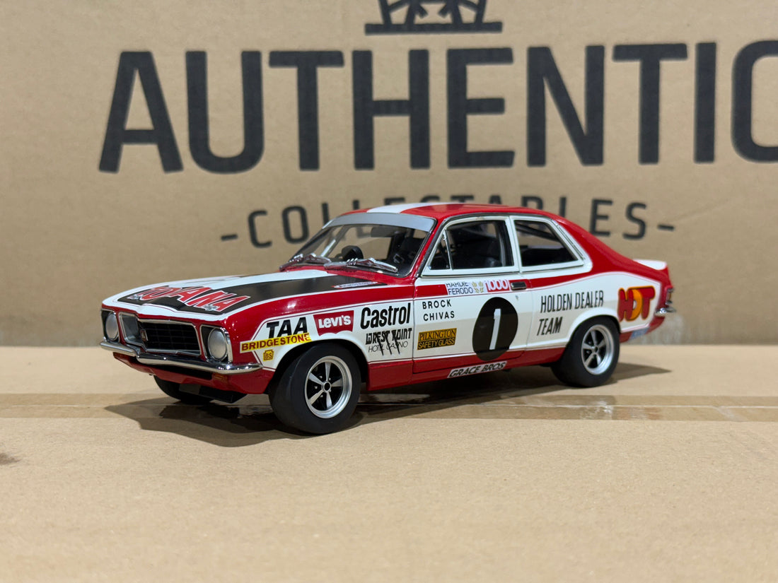 1973 Bathurst Peter Brock - Holden LJ Torana GTR XU-1 - 1:18 Scale Diecast Model