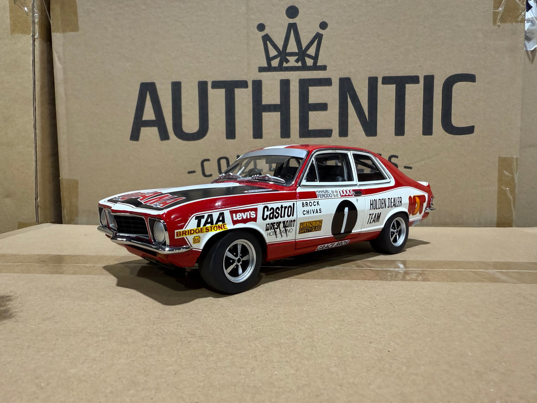 1973 Bathurst Peter Brock - Holden LJ Torana GTR XU-1 - 1:18 Scale Diecast Model