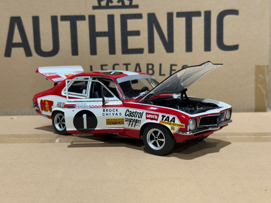 1973 Bathurst Peter Brock - Holden LJ Torana GTR XU-1 - 1:18 Scale Diecast Model