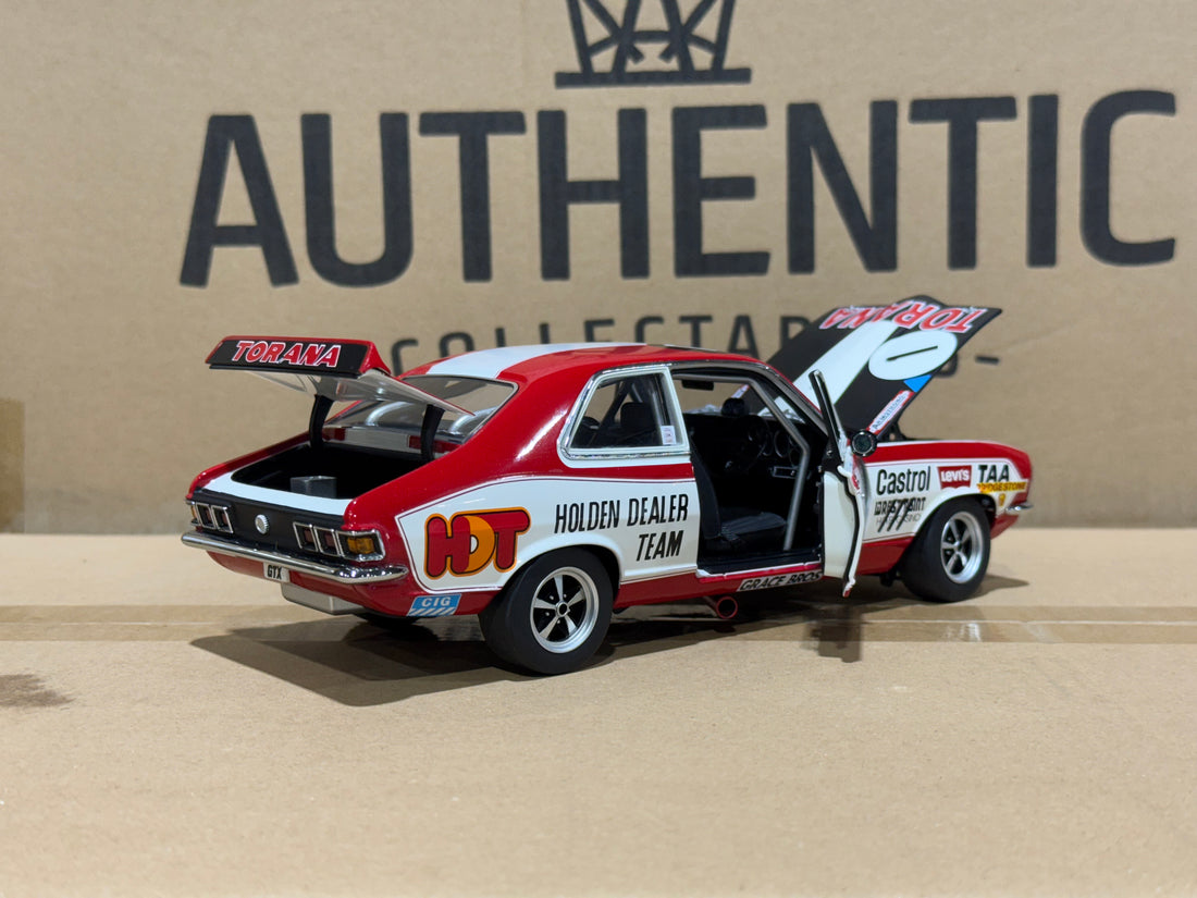 1973 Bathurst Peter Brock - Holden LJ Torana GTR XU-1 - 1:18 Scale Diecast Model