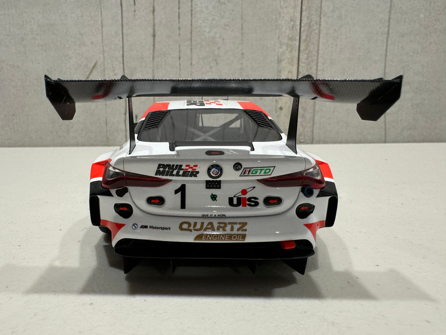 BMW M4 GT3 IMSA 2023 SEBRING 12HR #1 GTD WINNER - PAUL MILLER RACING - 1:18 SCALE MODEL - TOPSPEED