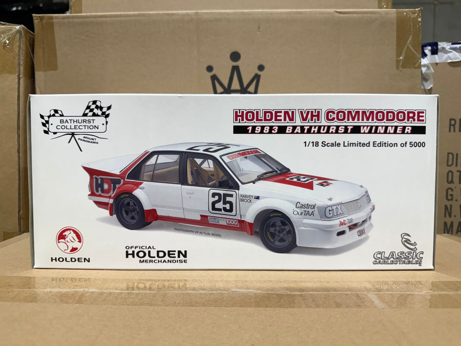 1983 BATHURST WINNER - PETER BROCK - HOLDON VH COMMODORE - 1:18 SCALE DIECAST MODEL