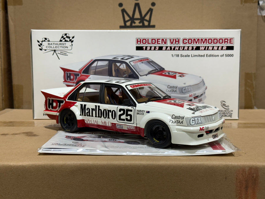 1983 BATHURST WINNER - PETER BROCK - HOLDON VH COMMODORE - 1:18 SCALE DIECAST MODEL