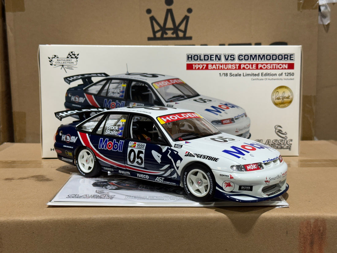 Brock/Skaife - 1997 Bathurst Pole Position - Holden VS Commodore - 1:18 Scale Diecast Model