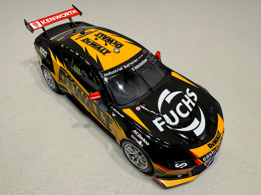 Mark Winterbottom - DEWALT Racing #600 Chevrolet Camaro ZL1 - 2023 Perth SuperSprint (Winterbottom 600 Races) - 1:18 Scale Diecast Model - AUTHENTIC COLLECTABLES