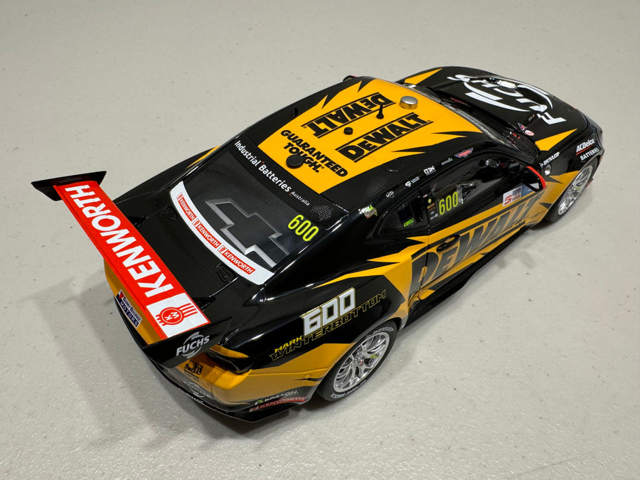 Mark Winterbottom - DEWALT Racing #600 Chevrolet Camaro ZL1 - 2023 Perth SuperSprint (Winterbottom 600 Races) - 1:18 Scale Diecast Model - AUTHENTIC COLLECTABLES