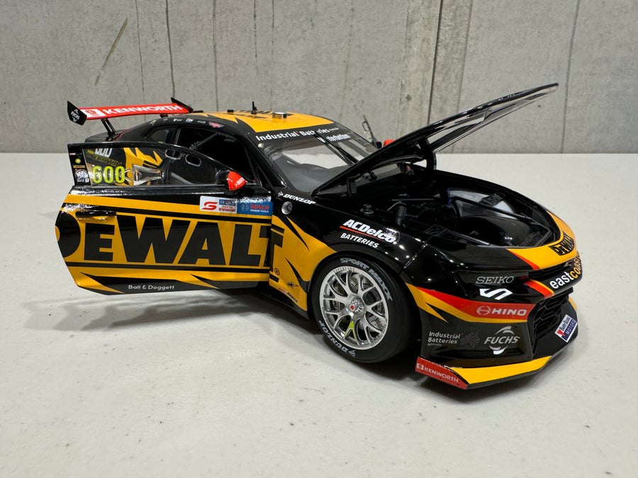 Mark Winterbottom - DEWALT Racing #600 Chevrolet Camaro ZL1 - 2023 Perth SuperSprint (Winterbottom 600 Races) - 1:18 Scale Diecast Model - AUTHENTIC COLLECTABLES