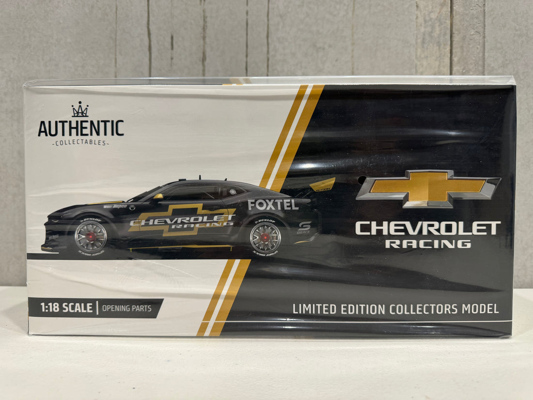 Chevrolet Racing Chevrolet Camaro ZL1 - 2022 Bathurst 1000 Gen3 Launch Livery - 1:18 Scale Diecast Model - AUTHENTIC COLLECTABLES