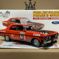 ALLAN MOFFAT - 1970 BATHURST WINNER - ALLAN MOFFAT FORD XW FALCON - 1:18 SCALE DIECAST MODEL