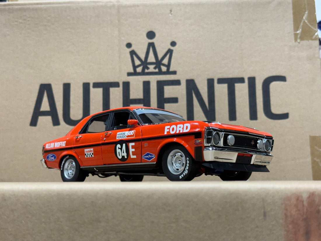 ALLAN MOFFAT - 1970 BATHURST WINNER - ALLAN MOFFAT FORD XW FALCON - 1:18 SCALE DIECAST MODEL