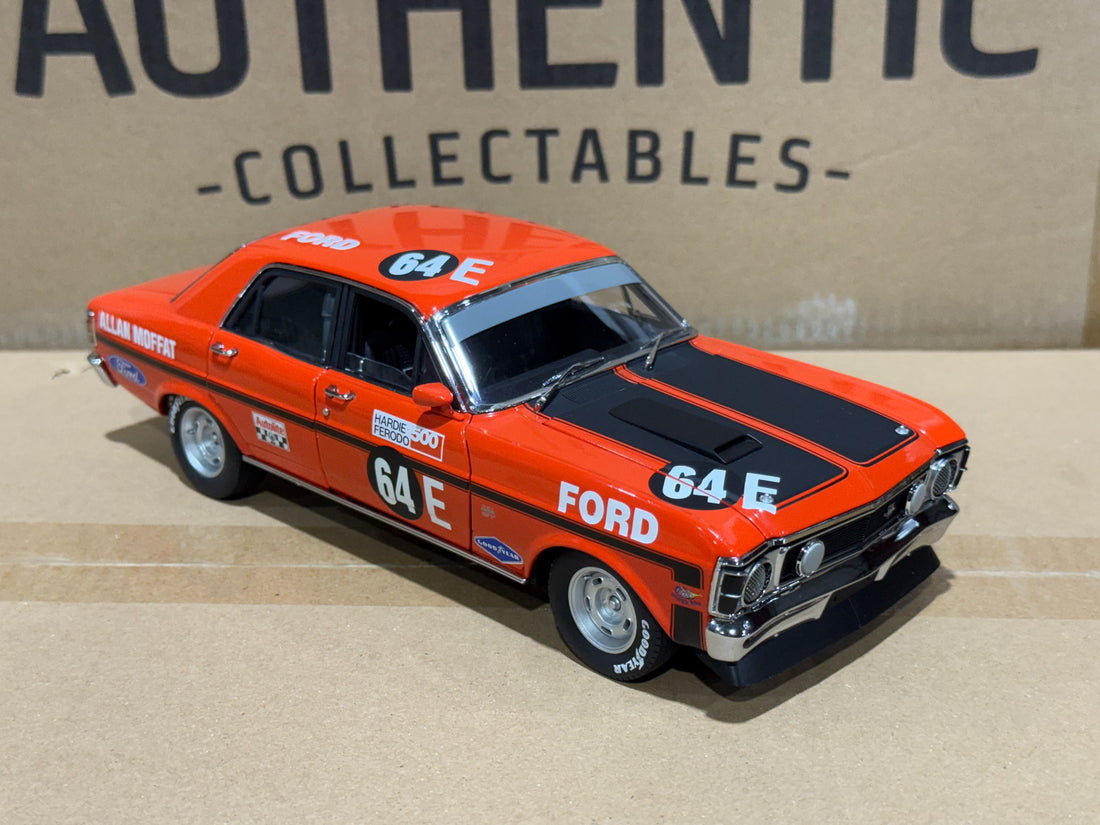ALLAN MOFFAT - 1970 BATHURST WINNER - ALLAN MOFFAT FORD XW FALCON - 1:18 SCALE DIECAST MODEL