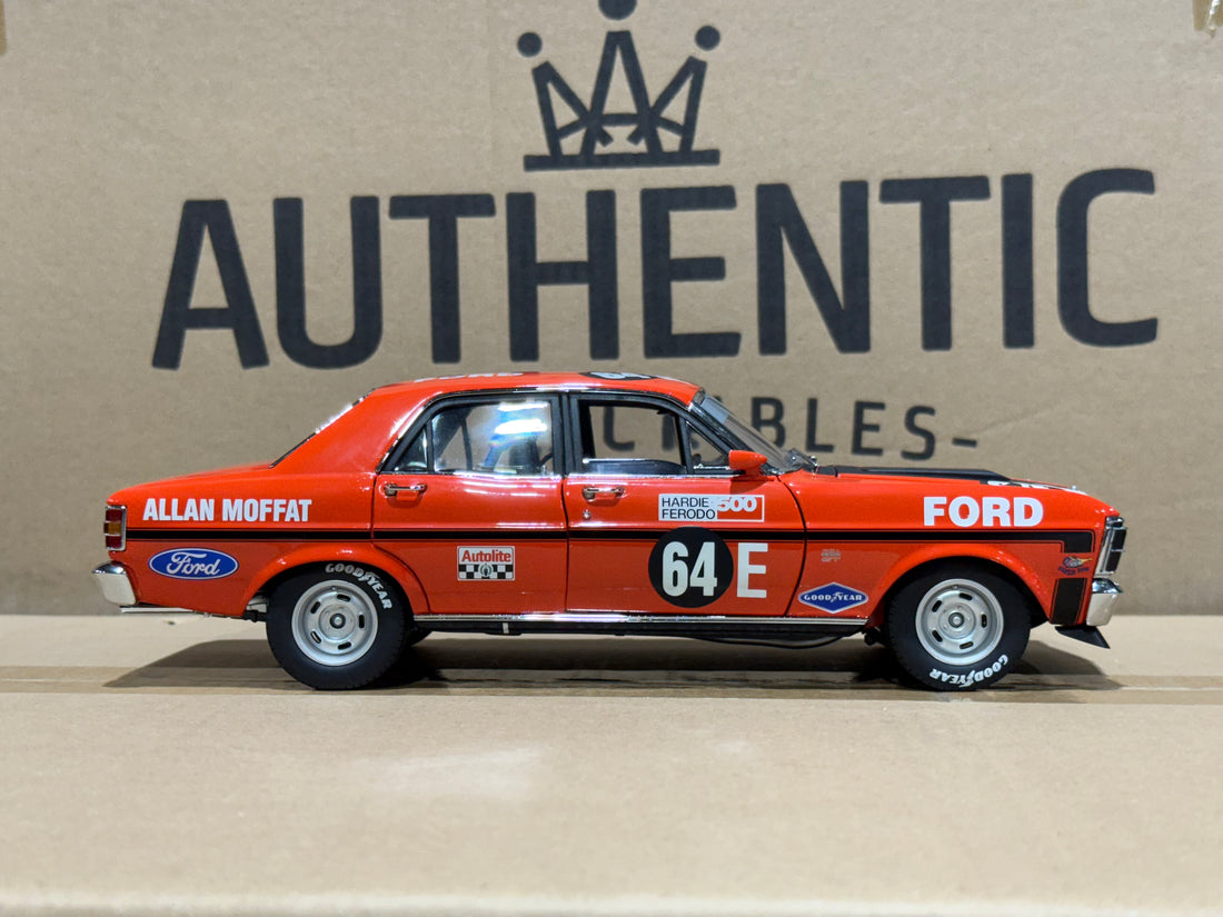 ALLAN MOFFAT - 1970 BATHURST WINNER - ALLAN MOFFAT FORD XW FALCON - 1:18 SCALE DIECAST MODEL