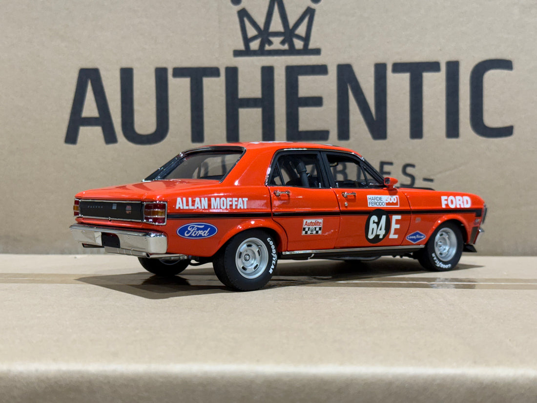 ALLAN MOFFAT - 1970 BATHURST WINNER - ALLAN MOFFAT FORD XW FALCON - 1:18 SCALE DIECAST MODEL