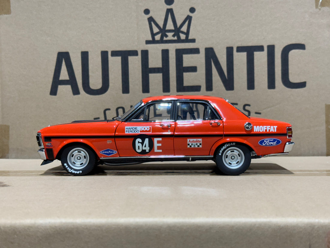 ALLAN MOFFAT - 1970 BATHURST WINNER - ALLAN MOFFAT FORD XW FALCON - 1:18 SCALE DIECAST MODEL