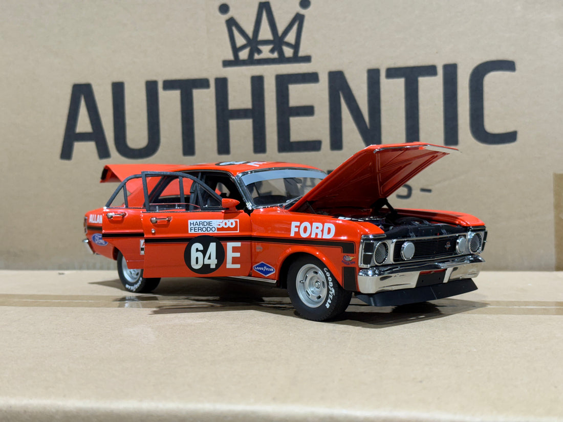 ALLAN MOFFAT - 1970 BATHURST WINNER - ALLAN MOFFAT FORD XW FALCON - 1:18 SCALE DIECAST MODEL