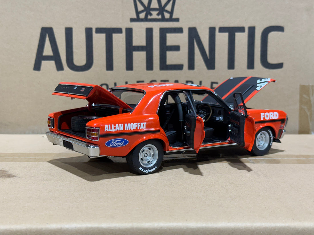 ALLAN MOFFAT - 1970 BATHURST WINNER - ALLAN MOFFAT FORD XW FALCON - 1:18 SCALE DIECAST MODEL
