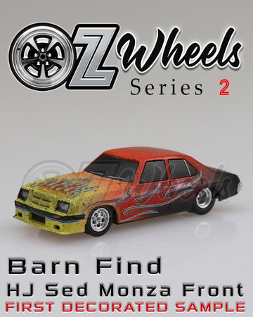 OZ WHEELS - HJ SEDAN MONZA FRONT - STANDARD EDITION - 1:64 SCALE DIECAST MODEL - BARN FINDS - DDA