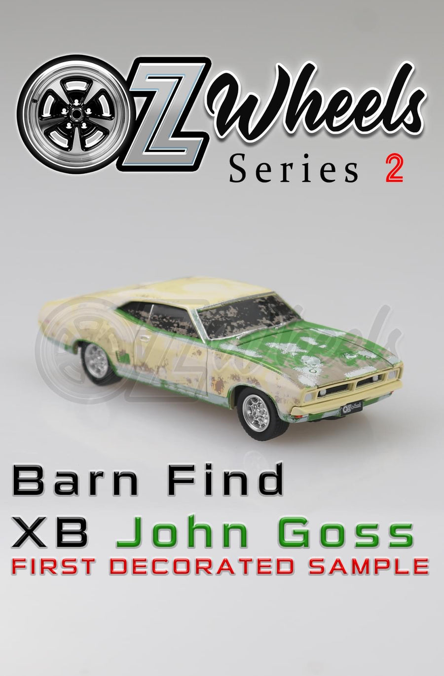 OZ WHEELS - XB COUPE FLACON JOHN GROSS - STANDARD EDITION - STANDARD EDITION - 1:64 SCALE DIECAST MODEL - BARN FINDS - DDA