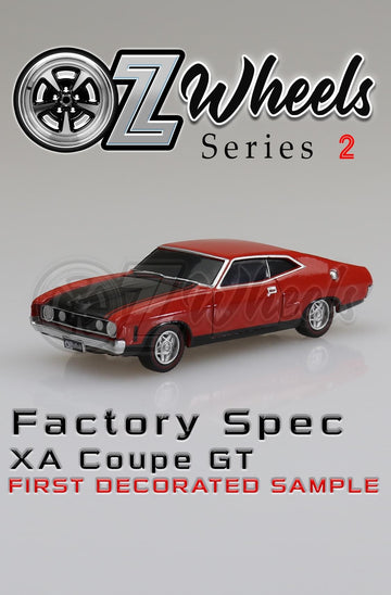 OZ WHEELS - XA COUPE FALCON GT - 1:64 SCALE DIECAST MODEL - FACTORY SPEC - DDA