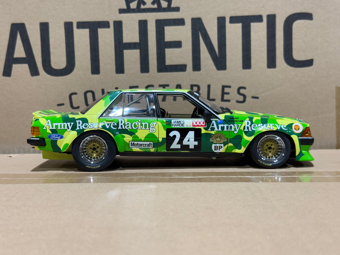 Bathurst - Muir/Geoghegan - Ford XD Falcon Army Camo - 1:18 Scale Diecast Model - BIANTE
