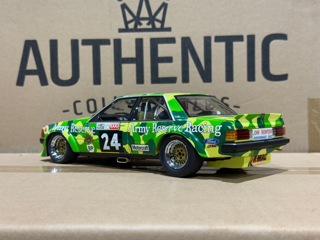 Bathurst - Muir/Geoghegan - Ford XD Falcon Army Camo - 1:18 Scale Diecast Model - BIANTE