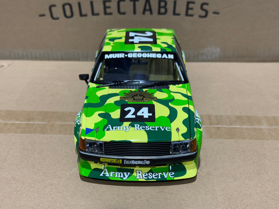 Bathurst - Muir/Geoghegan - Ford XD Falcon Army Camo - 1:18 Scale Diecast Model - BIANTE