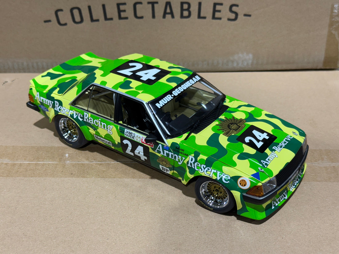 Bathurst - Muir/Geoghegan - Ford XD Falcon Army Camo - 1:18 Scale Diecast Model - BIANTE