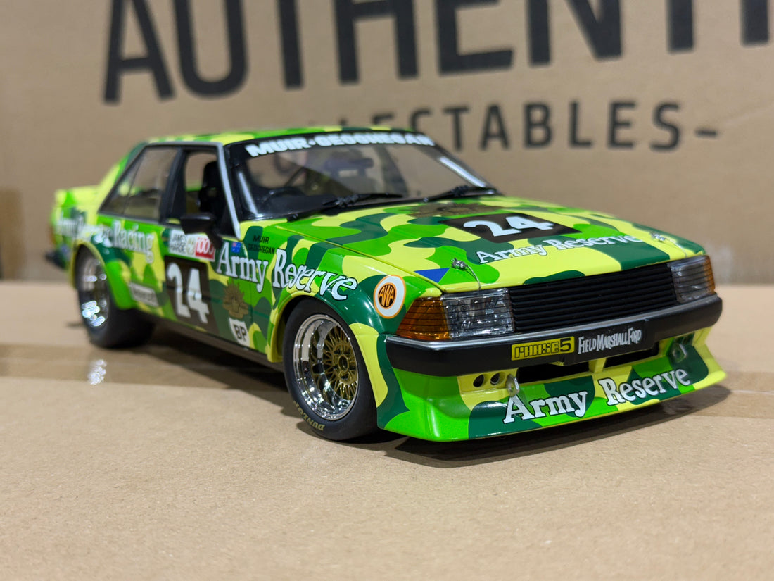 Bathurst - Muir/Geoghegan - Ford XD Falcon Army Camo - 1:18 Scale Diecast Model - BIANTE