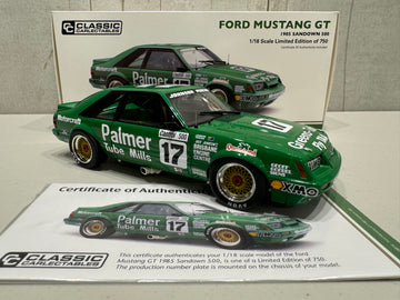 1985 SANDOWN 500 MUSTANG GT - 1:18 SCALE DIECAST MODEL