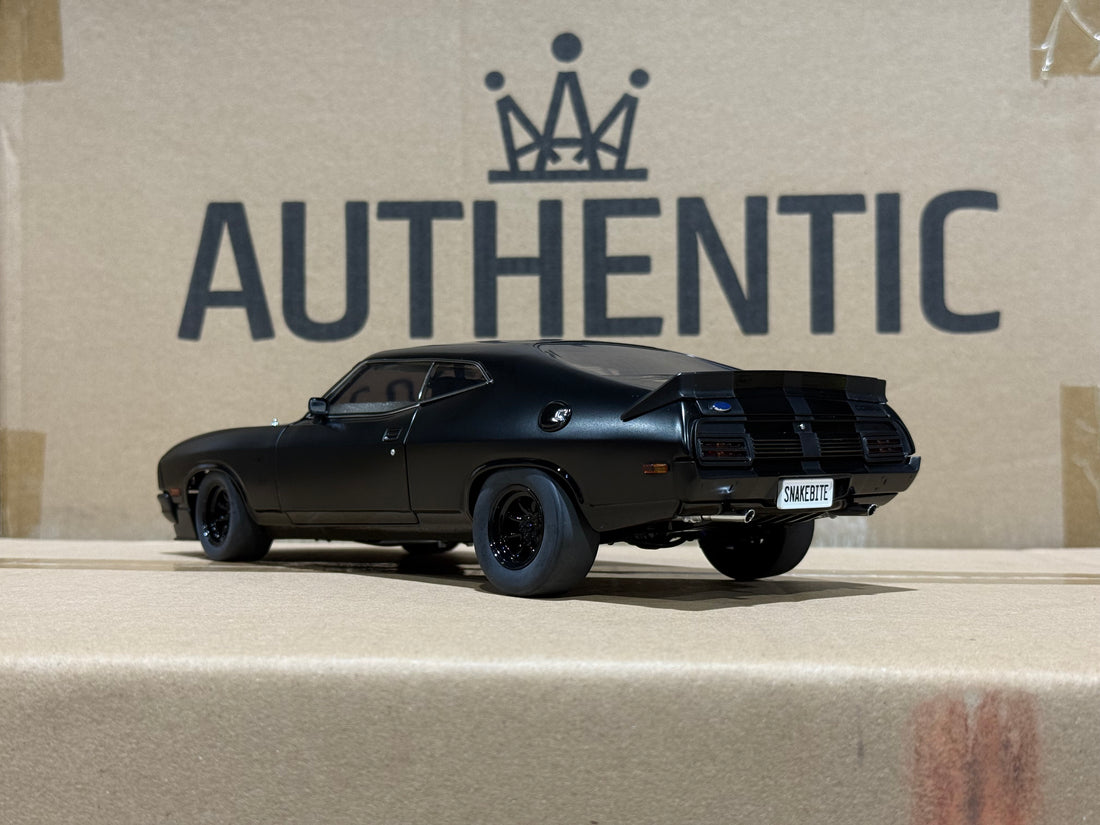 Ford XC Cobra - Matt Black - 1:18 Scale Diecast Model