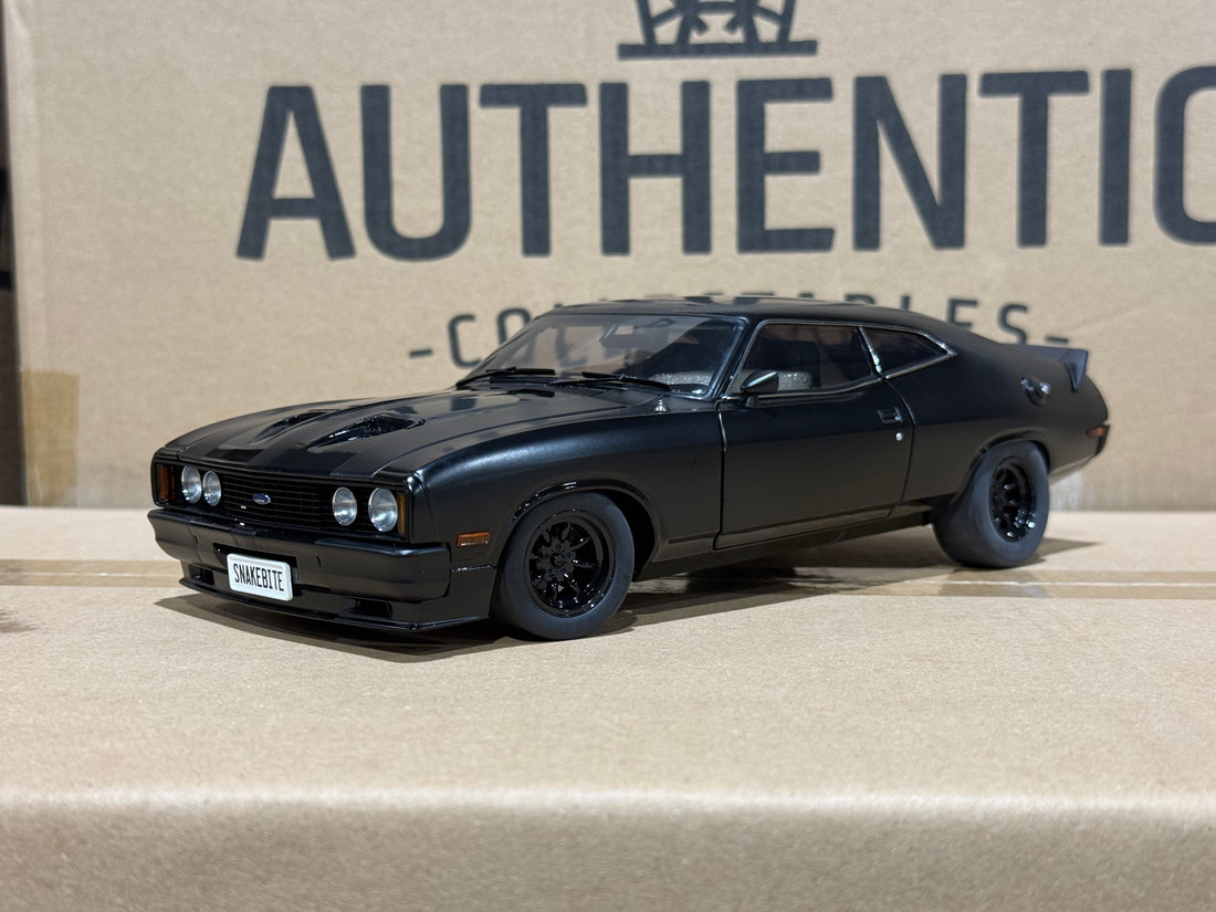 Ford XC Cobra - Matt Black - 1:18 Scale Diecast Model
