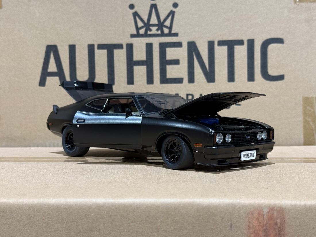 Ford XC Cobra - Matt Black - 1:18 Scale Diecast Model