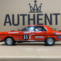 1971 BATHURST WINNER ALLAN MOFFAT - #65E FORD XY FALCON GTHO - 1:18 SCALE DIECAST MODEL