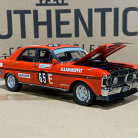 1971 BATHURST WINNER ALLAN MOFFAT - #65E FORD XY FALCON GTHO - 1:18 SCALE DIECAST MODEL