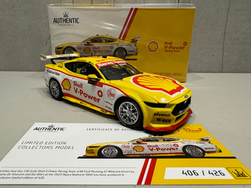 Simona De Silvestro - Kai Allen - Shell V-Power Racing Team #98 Ford Mustang GT - 2023 Bathurst 1000 Wildcard Livery - 1:18 Scale Diecast Model - AUTHENTIC COLLECTABLES