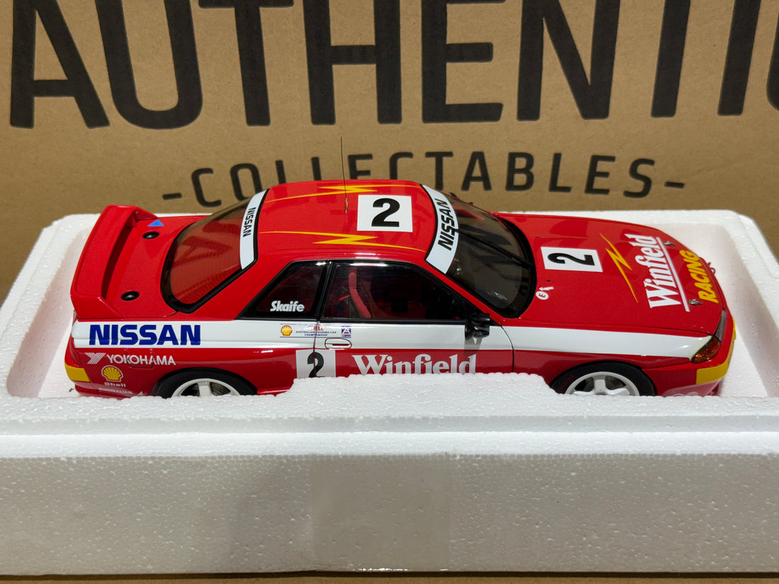Mark Skaife Nissan Skyline GT-R 1992 Australian Touring Car Champion - 1:18 Scale Diecast Model - AUTOart