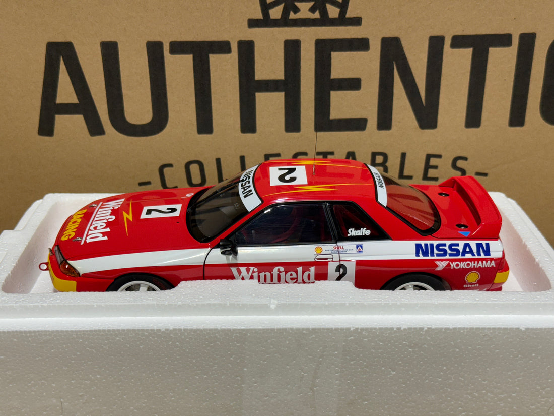 Mark Skaife Nissan Skyline GT-R 1992 Australian Touring Car Champion - 1:18 Scale Diecast Model - AUTOart