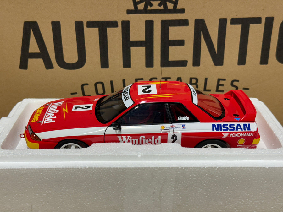 Mark Skaife Nissan Skyline GT-R 1992 Australian Touring Car Champion - 1:18 Scale Diecast Model - AUTOart