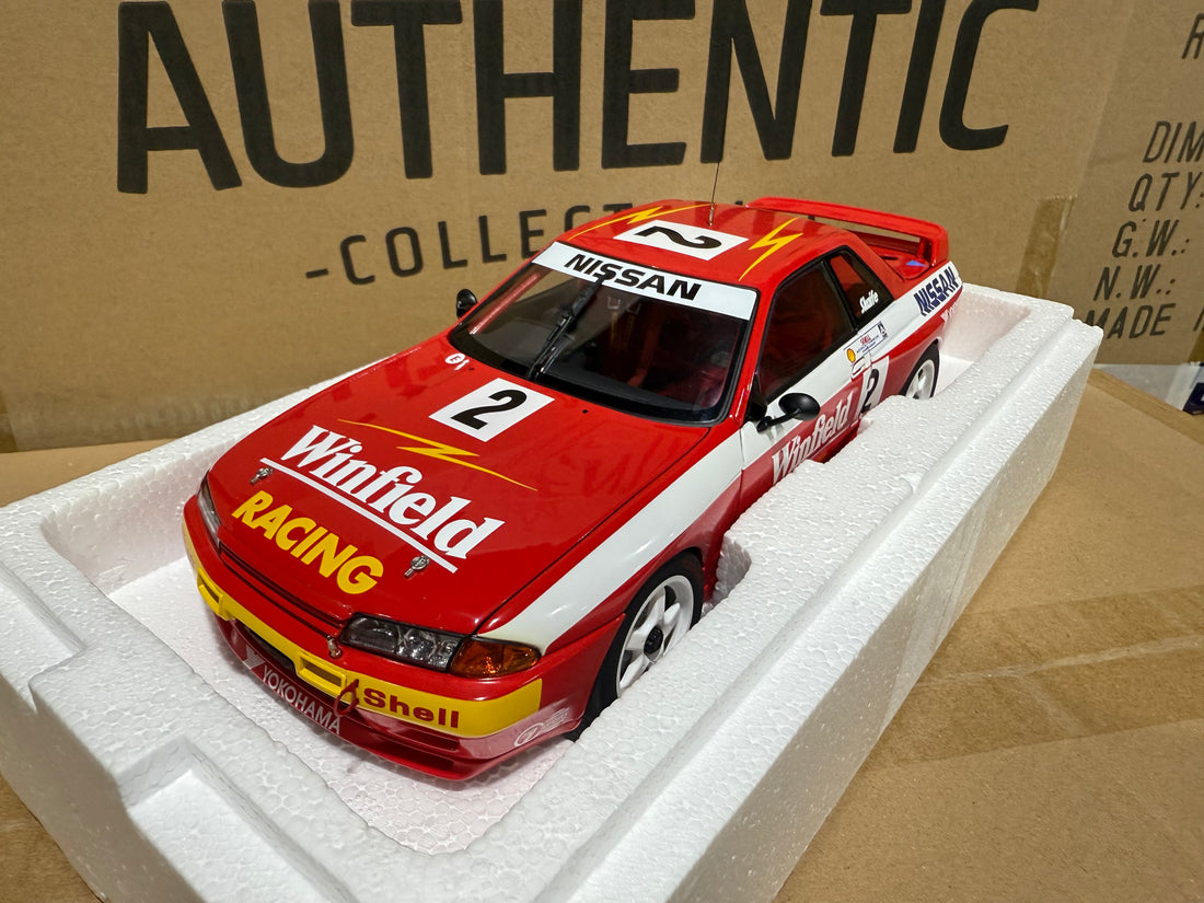 Mark Skaife Nissan Skyline GT-R 1992 Australian Touring Car Champion - 1:18 Scale Diecast Model - AUTOart