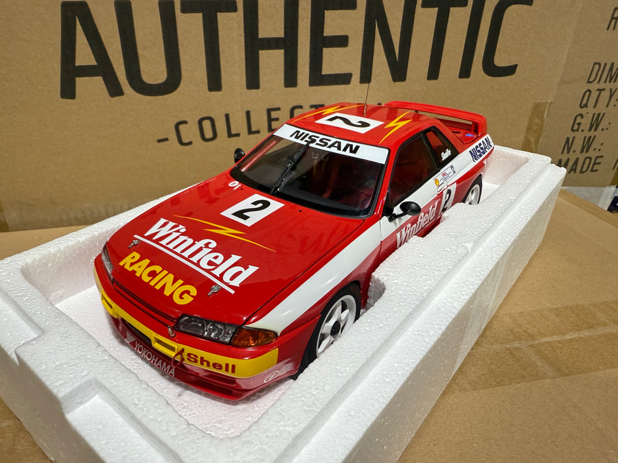 Mark Skaife Nissan Skyline GT-R 1992 Australian Touring Car Champion - 1:18 Scale Diecast Model - AUTOart