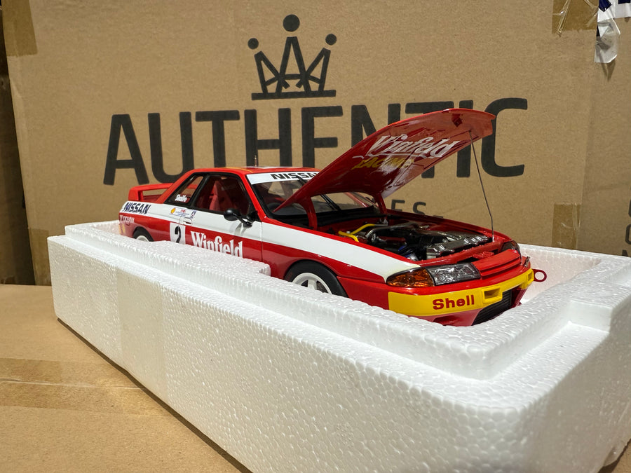 Mark Skaife Nissan Skyline GT-R 1992 Australian Touring Car Champion - 1:18 Scale Diecast Model - AUTOart
