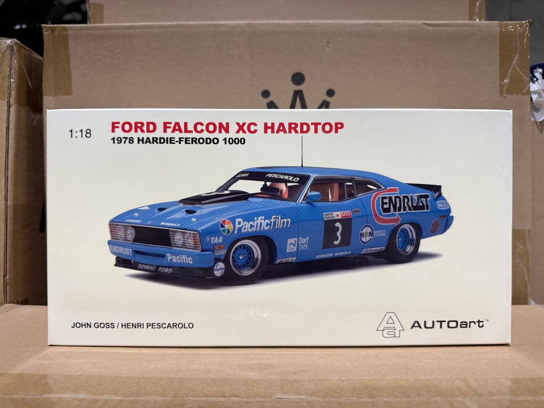 1978 Bathurst - John Goss/Henri Pescarolo - Ford XC Falcon Hardtop - 1:18 Scale Diecast Model - AUTOart