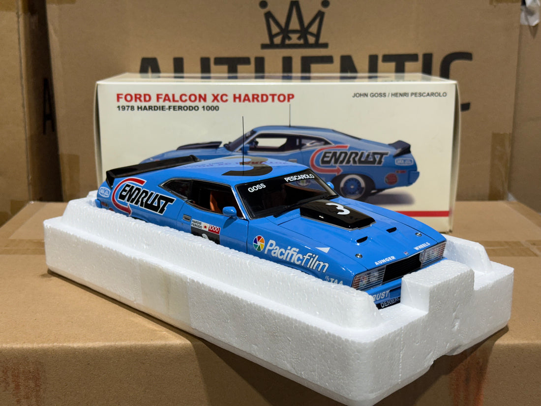 1978 Bathurst - John Goss/Henri Pescarolo - Ford XC Falcon Hardtop - 1:18 Scale Diecast Model - AUTOart