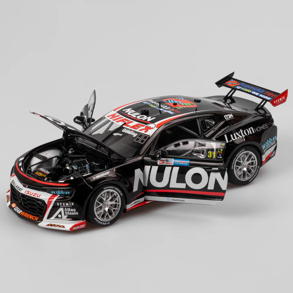 James Golding - Nulon Racing #31 Chevrolet Camaro ZL1 - 2023 Supercars Championship Season - 1:18 Scale Diecast Model - AUTHENTIC COLLECTABLES