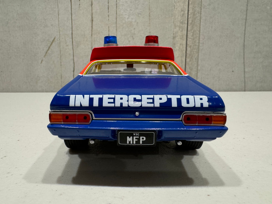 FIRST OF THE V8 INTERCEPTORS - 1:18 SCALE DIECAST MODEL