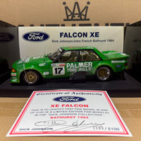 1984 Bathurst - Dick Johnson/French - #17 Ford XE Falcon - 1:18 Scale Diecast Model - AUTOart