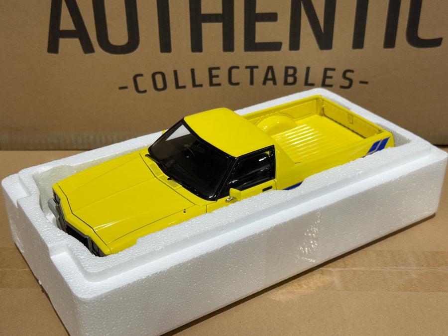 HOLDEN HZ SANDMAN UTILITY - JASMINE YELLOW - 1:18 SCALE DIECAST MODEL - BIANTE/AUTOART