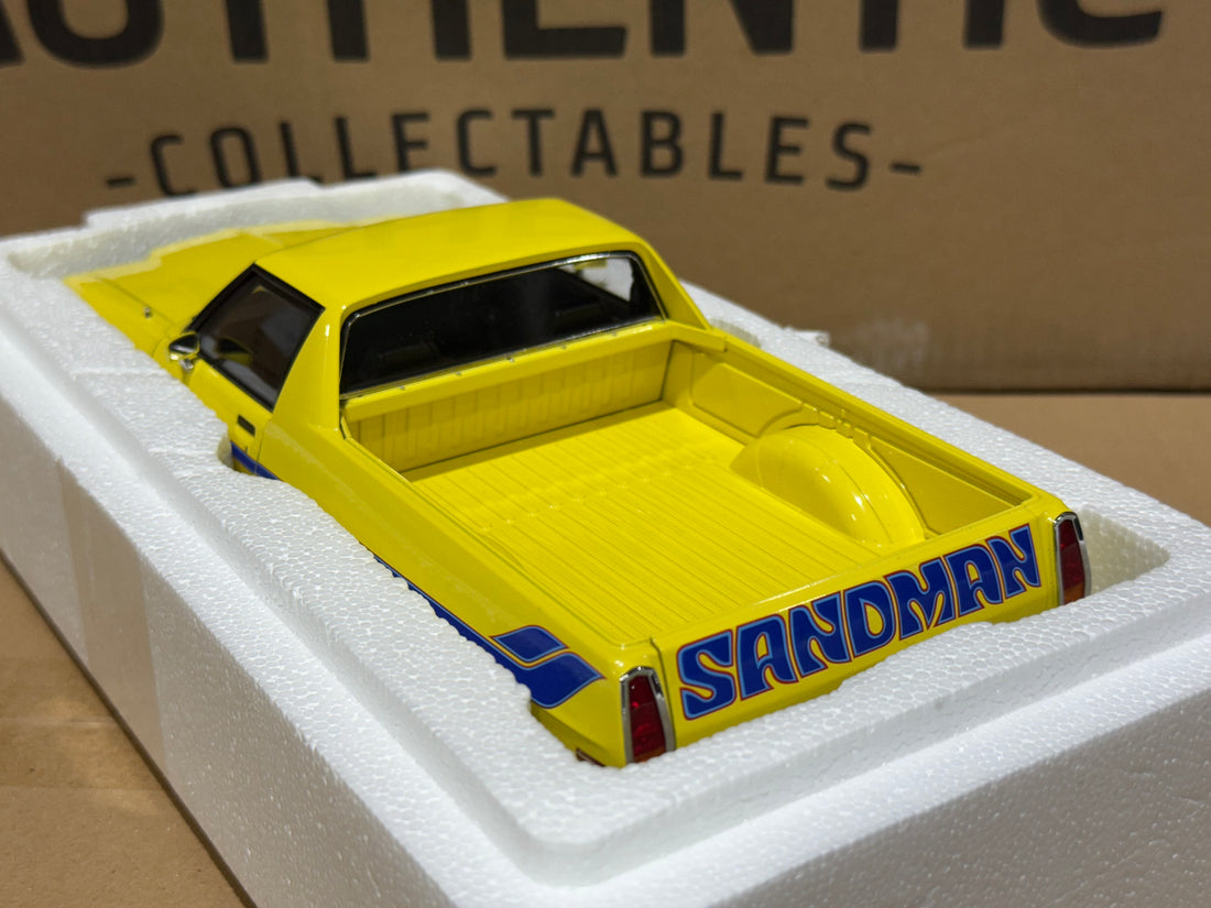 HOLDEN HZ SANDMAN UTILITY - JASMINE YELLOW - 1:18 SCALE DIECAST MODEL - BIANTE/AUTOART