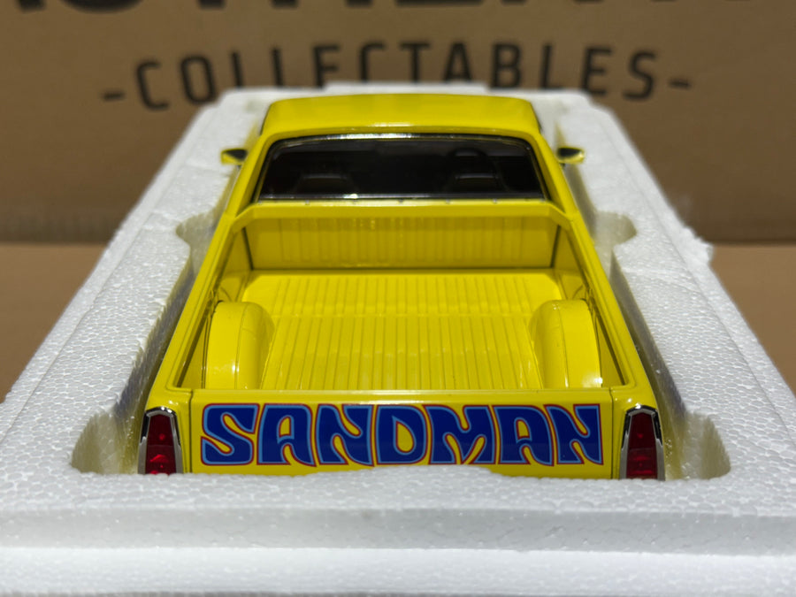 HOLDEN HZ SANDMAN UTILITY - JASMINE YELLOW - 1:18 SCALE DIECAST MODEL - BIANTE/AUTOART